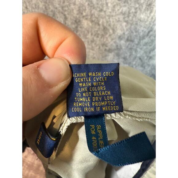 Polo Ralph Lauren Performance Tan Mens Stretch Classic Fit Pants - Size 34x32 - Picture 10 of 10